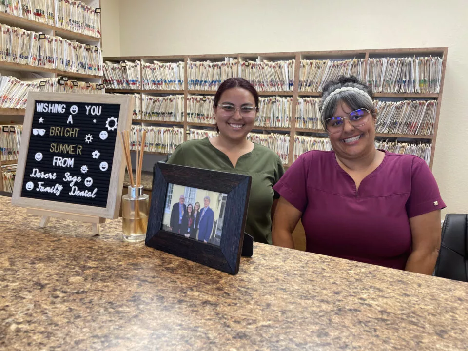 front office of Desert Safe Family Dental - dental office in phoenix, az